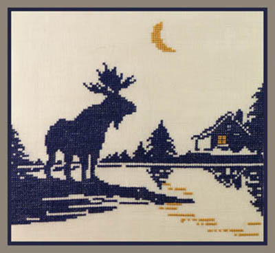 Moose Silhouette 2