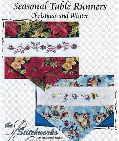 Seasonal Table Runner Designs - Christmas & Winter