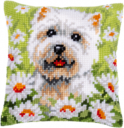 Dog & Daisies Cushion Kit