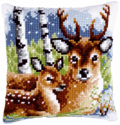 Deer Family Cushion Kit