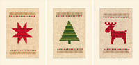 Christmas Greeting Cards (set of 3) Kit