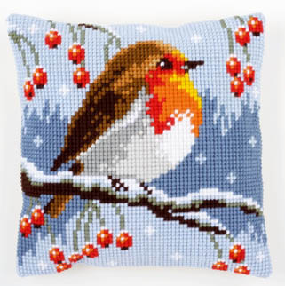 Red Robin in Winter Cushion Kit