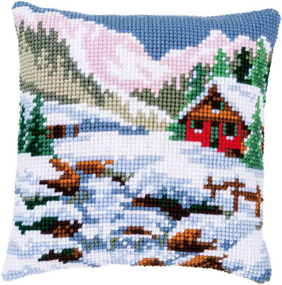 Wintery Scenery Cushion Kit