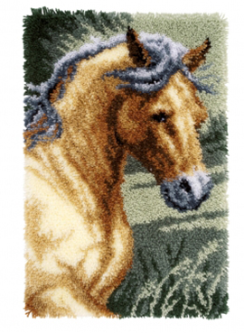 Horse Latch Hook Rug Kit