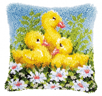 Ducks Latch Hook Cushion Kit