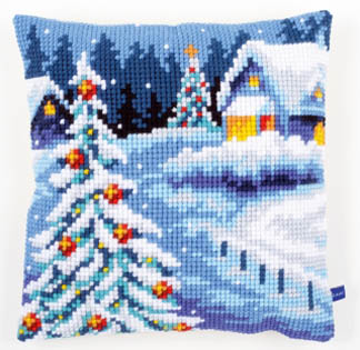 Wintery Scene Cushion Kit