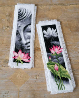 Lotus & Buddha Bookmark Kit 