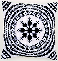  White & Black Cushion Kit