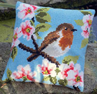 Robin & Blossoms Cushion  Kit