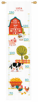 At The Farm Growth Chart Kit