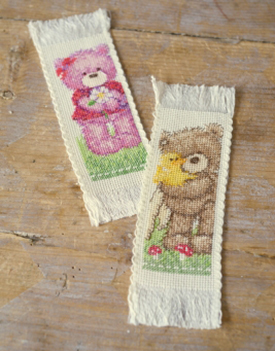Popcorn Bears Bookmarks Kit