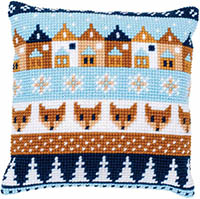 Winter Motifs Cushion Kit