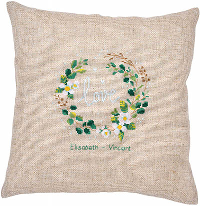 Love Cushion Embroidery Kit