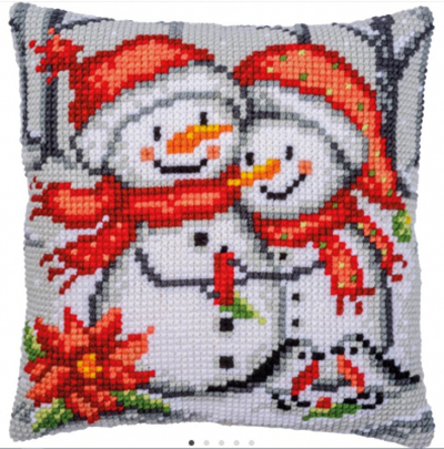 Snowmen Cushion Kit