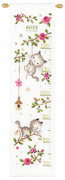 Cheeky Kitten Height Chart Kit