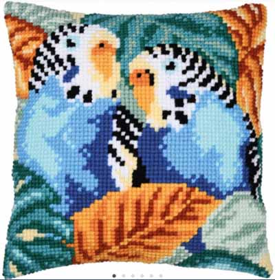 Parakeets Cushion Kit