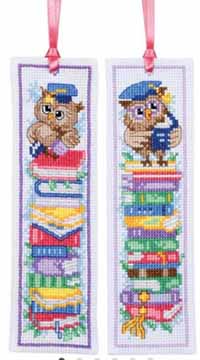 Owls Bookmarks (set of 2) Kit