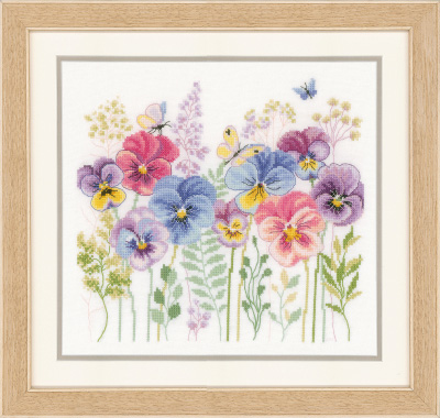 Pansies & Grasses Kit