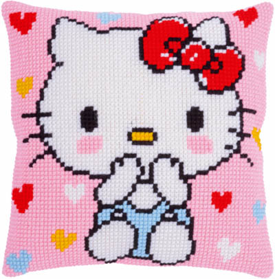 Hello Kitty Kiss Kiss Cushion Kit