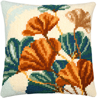Ginko Leaves Cushion Kit