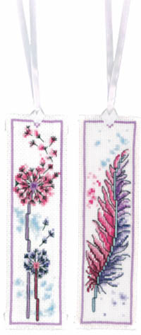 Feather & Fluff Flower Bookmarks Kit
