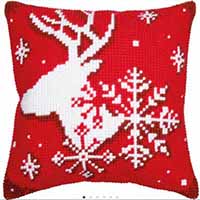 Christmas Deer Cushion Kit