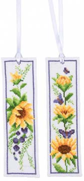 Sunflowers Bookmarks Kit