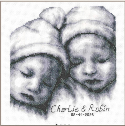 Twins - Birth Announcement Kit