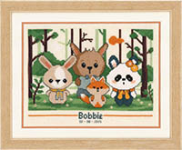 Panda & Friends Birth Announcement Kit