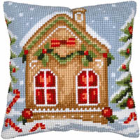 Gingerbread House Cushion Kit