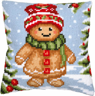 Gingerbread Guy Cushion Kit