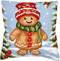 Gingerbread Guy Cushion Kit