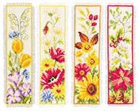 Rabbit & Spring Bookmarks - set of 4 Kit