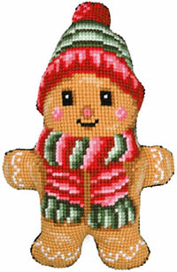 Gingerbread Shaped Cushion Kit