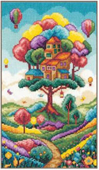 Landscape with Tree House Kit