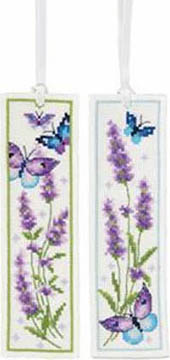 Lavender & Butterflies Bookmarks Kit