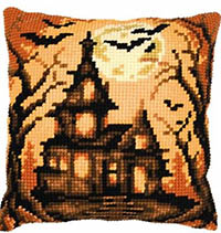 Halloween House Cushion Kit