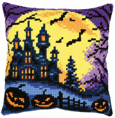 Halloween Scene Cushion Kit