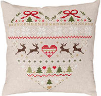 Christmas Cushion Embroidery Kit