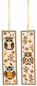 Owls Bookmarks Kit