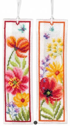Poppies & Wildflowers Bookmarks Kit
