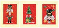 Nutcracker Greeting Cards (3) Kit