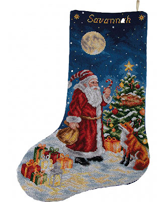 A Christmas Eve Encounter Christmas Stocking Kit