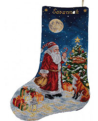 A Christmas Eve Encounter Christmas Stocking Kit