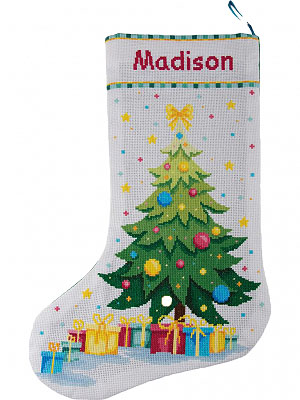 Christmas Tree Wishes Christmas Stocking Kit