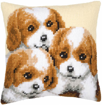 3 Puppies Cushion Kit