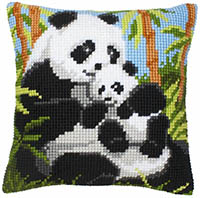 Panda Family Cushion Kit