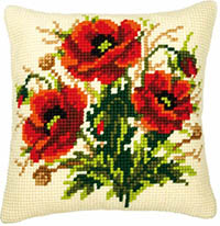 Poppies Cushion Kit