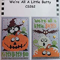 Kitty Ktty Boo We're All A Little Battty