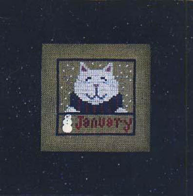 Kitty Calendar - January